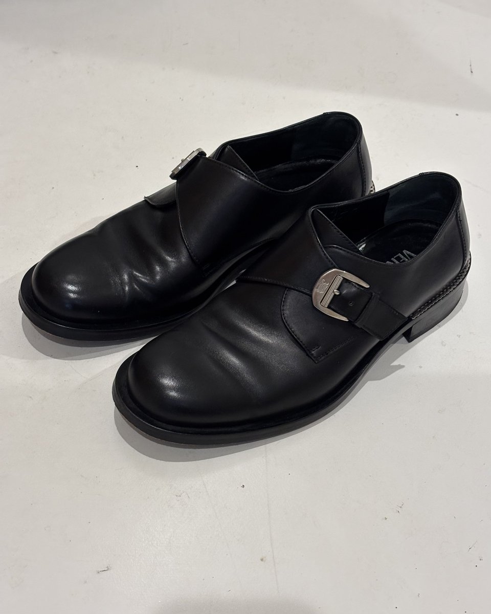 Yuttspnd's tweet photo. 2026購入20  Gianni Versace Monk Strap 90s https://t.co/cCAkPh9PHy