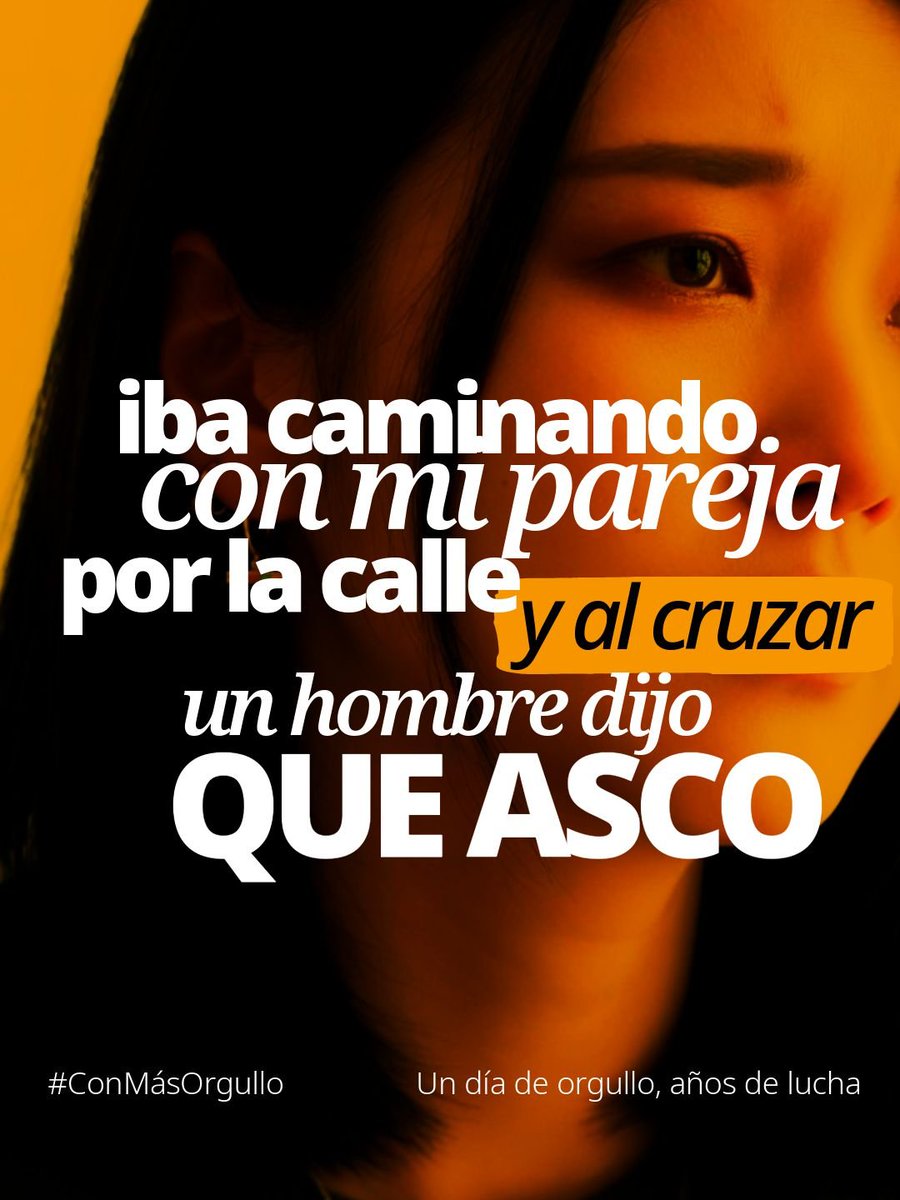 Industria_CCOO's tweet photo. Cada insulto, cada mirada de desprecio y cada “qué asco” nos recuerdan por qué el Orgullo sigue siendo necesario.

Porque nadie debería sentir miedo por amar.
Porque existir no es provocar.
Porque el respeto no se negocia.

🌈 #ConMásOrgullo #Orgullo2026 https://t.co/FwBN9WGUAn