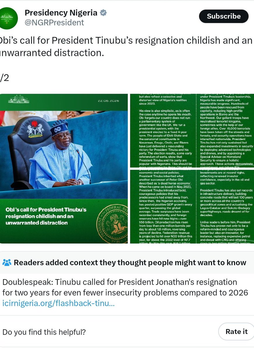 GodspeedElijah's tweet photo. @NGRPresident see your shame mumu guy https://t.co/rqBdSOrlBl