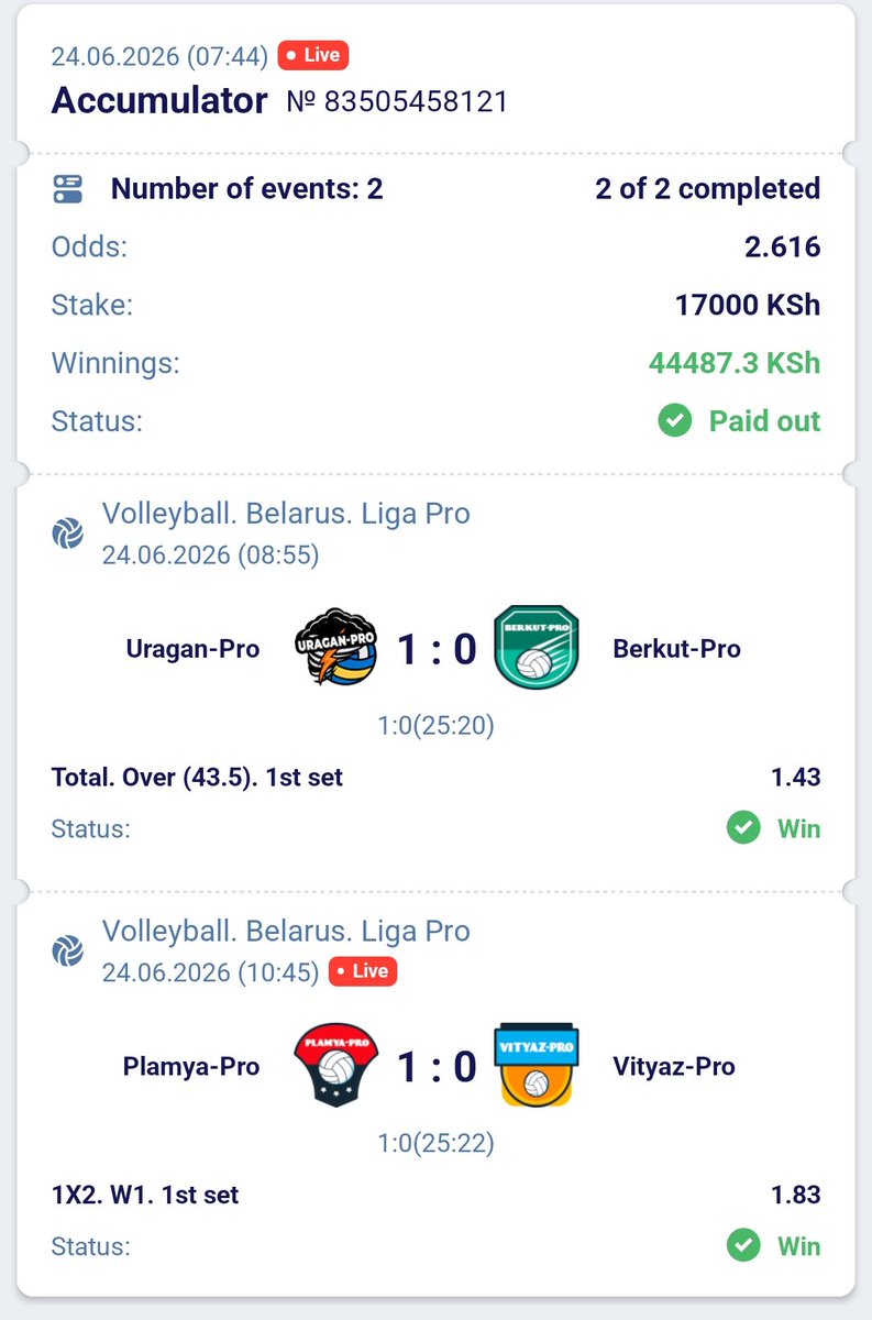 SUREJIM1's tweet photo. SECOND WIN 🥳🥳🥳✅✅✅✅✅ BOOOOOOOOM🔥🔥🔥 CONGRATULATIONs 🔥🔥🔥

JOIN : https://t.co/12iQu9EX6B https://t.co/DjKpylfX6J