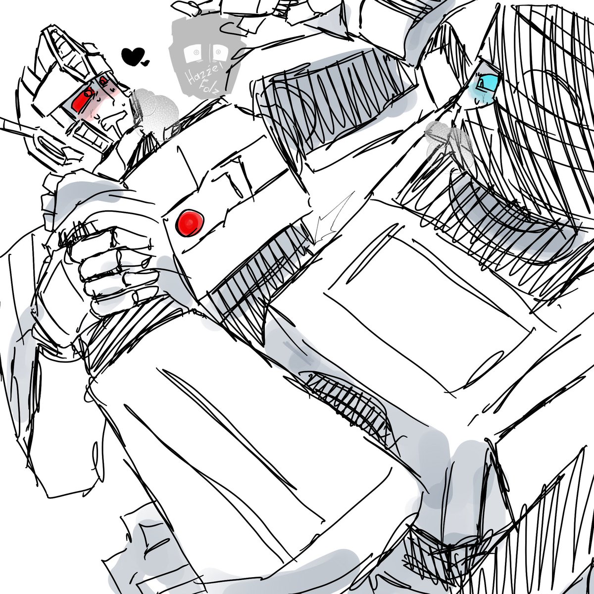 folzhazzel's tweet photo. MegOp Transformers one shattered glass, maybe someone discover this account.. may have some errors of anatomy here https://t.co/t4ovEBDINN