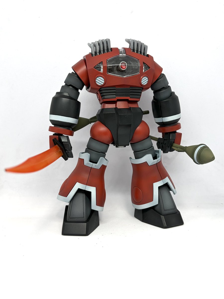J_SIZE_JUSTICE's tweet photo. 本日の一台
HGUC ゾゴック

先日作った「ジャブロー攻略戦仕様」の色違い。
ユニコーンに登場したカラーリング。

並べたら、楽しい。

同じくユニコーンでトリントン基地を襲撃したズゴックとも。

#gundam 
#ガンプラ好きな人とつながりたい 
#ガンダムuc 
#ジオン残党 https://t.co/PJeIrqWNzj