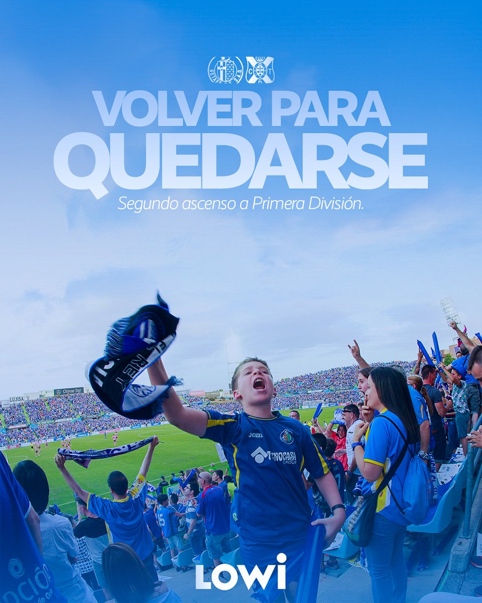 GetafeCF's tweet photo. Ups. Se volvió y bien además 🤭

✊🏻 𝟗 𝐚𝐧̃𝐨𝐬 𝐲 𝐬𝐞𝐠𝐮𝐢𝐦𝐨𝐬 𝐩𝐫𝐞𝐬𝐞𝐧𝐭𝐞𝐬 💙

PD: Ese niño de la foto ni se imaginaba lo que vendría... 🌟💭

#RecuerdosGTF https://t.co/i76brpxuWR