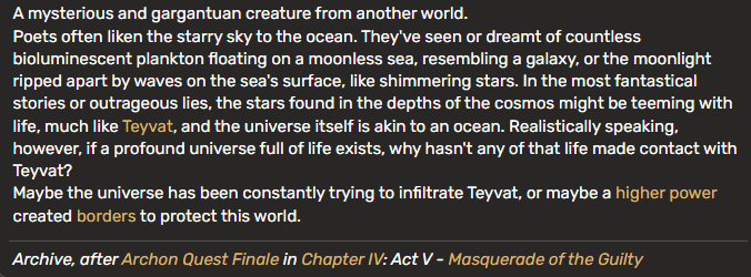 alloutevelynn's tweet photo. love how they just solidified all devouring narwhal's existence (esp being from sea of stars/universe) and its connection with black holes.... omfg https://t.co/FWMxcuE0JO