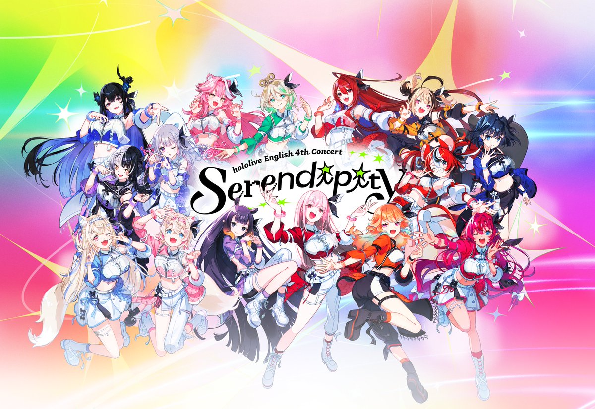 hololive_En's tweet photo. 🎉 #holoSerendipity🎉

hololive English 4th Concert -Serendipity- is right around the corner! 
We still have a few venue tickets left, so it’s not too late to grab YOURS! 🏃‍♂️💨

🎟️Venue Tickets🎟️
July 3rd: https://t.co/72zrWqyOio
July 4th: https://t.co/u9hCM4ZeCg

Don't miss an opportunity to witness this "miracle of chance" in person!✨

🔽Official Concert Website🔽
https://t.co/bxFKwqdkCk

#hololiveEN