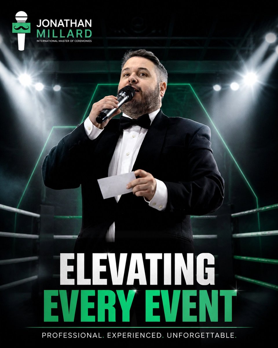 voiceofthevale's tweet photo. 16+ years. BBBoC licensed. Equity member. 🎤

I don’t just announce; I command the room with big-fight energy. 🥊 Premium authority for the ring or corporate stage.

Book at https://t.co/bfj2Z6EbSu

#InternationalMC #Boxing #MasterOfCeremonies #BBBoC https://t.co/wu3rKIt3bq