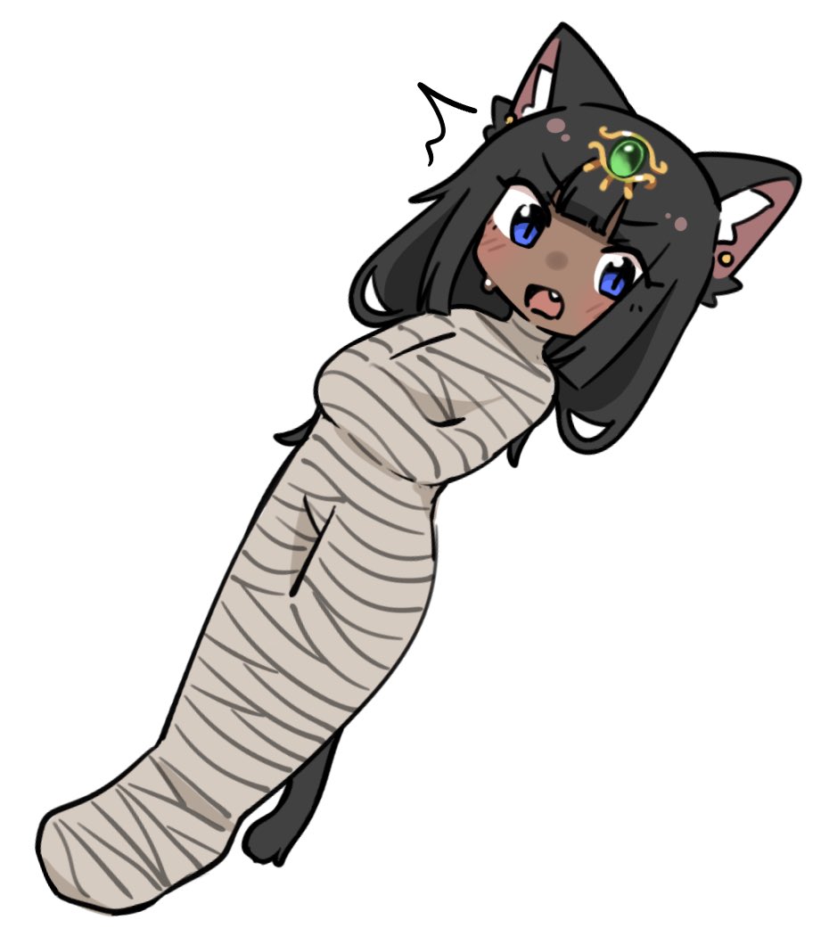 haru_furr's tweet photo. ぐるぐるネビアちゃん🐈‍⬛ https://t.co/0fYHw19sjz
