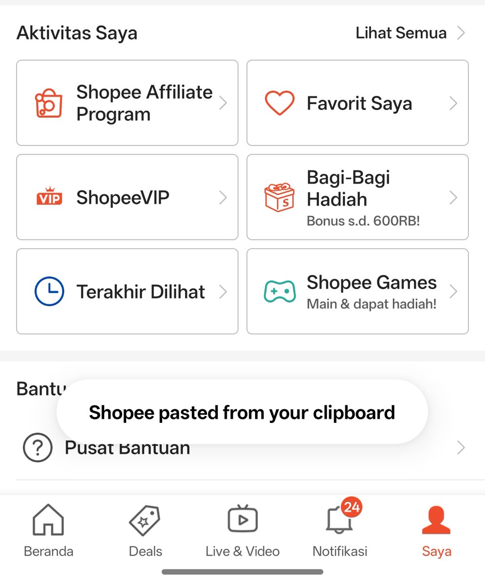 yubariese's tweet photo. @sh4shls Aku daftar dari aplikasi shopee. Nanti kamu ke menu saya terus pencet shopee program affiliate. Habis itu registrasi dan pakai kode referral GWXEATV supaya cepat ke acc akun nyaa https://t.co/Mn25BGhr2R
