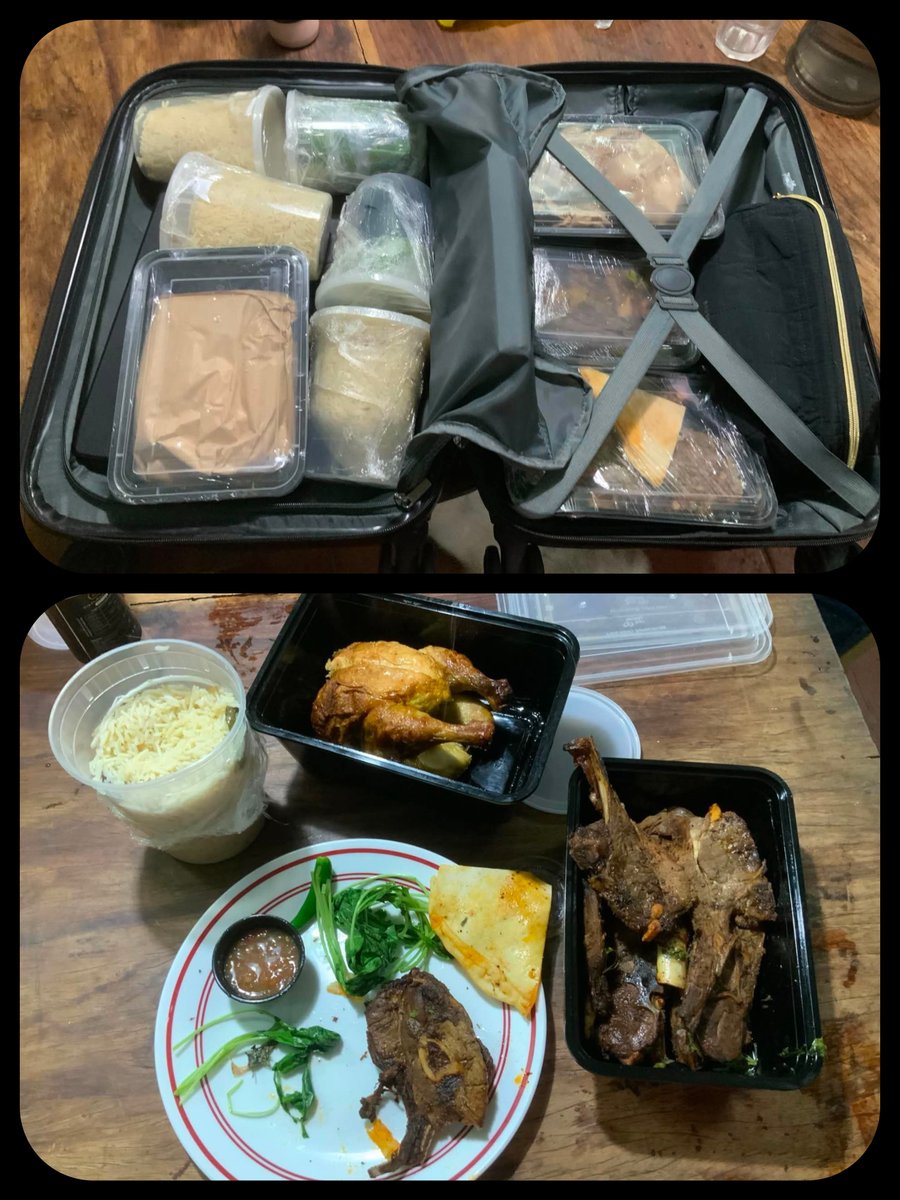 eggsioson's tweet photo. #day124

My sister's luggage, by my request. 🤣 Fresh kabsa all the way from Riyadh. 🇸🇦 https://t.co/CFJTOQRNQF