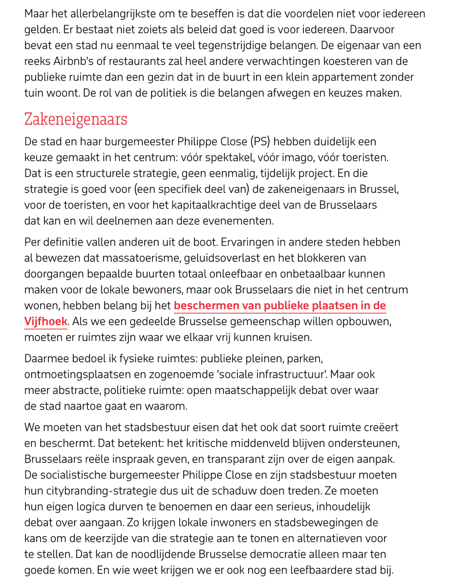 PiknikElektro's tweet photo. “Mass tourism, noise pollution, and the blocking of public thoroughfares can make certain neighborhoods completely unlivable and unaffordable for local residents.”

Jozef Vandermeulen @JozefVdmeulen 
Researcher at the VUB https://t.co/zxLG4f5rhO