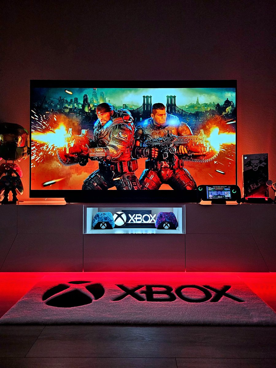 KingFlocke84's tweet photo. Huge thanks to @MrboomstickXL for dropping this fire @GearsofWar image - NICE. This is why I love the @XBOX community. Brothers to the End๐ฏโ๏ธ
#GearsofWar #Xboxcommunity #XboxShare #Xbox @steinekin https://t.co/SsoEdjCwfK