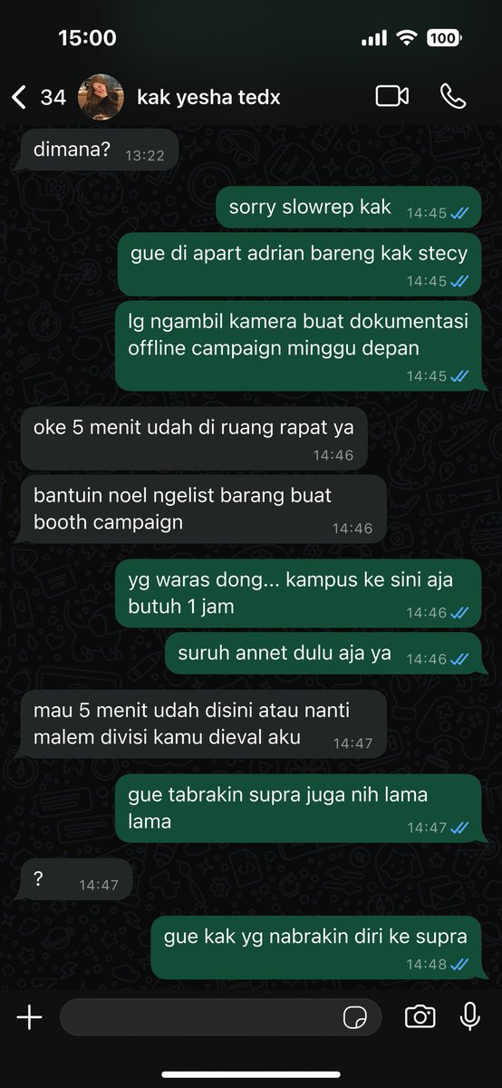 nyuharami's tweet photo. y—uha j—uun as kating deting satu kepanitiaan di tedxui

🎀 si bod bossy and tukang ancem kalo ga diturutin si 👾 perkap tukang ngeluh tp ujungnya tetep nurut dan sabar nurutin kemauan katingnya

hameongjjumeong chestnutz one tweet au https://t.co/m76qJXkFUJ