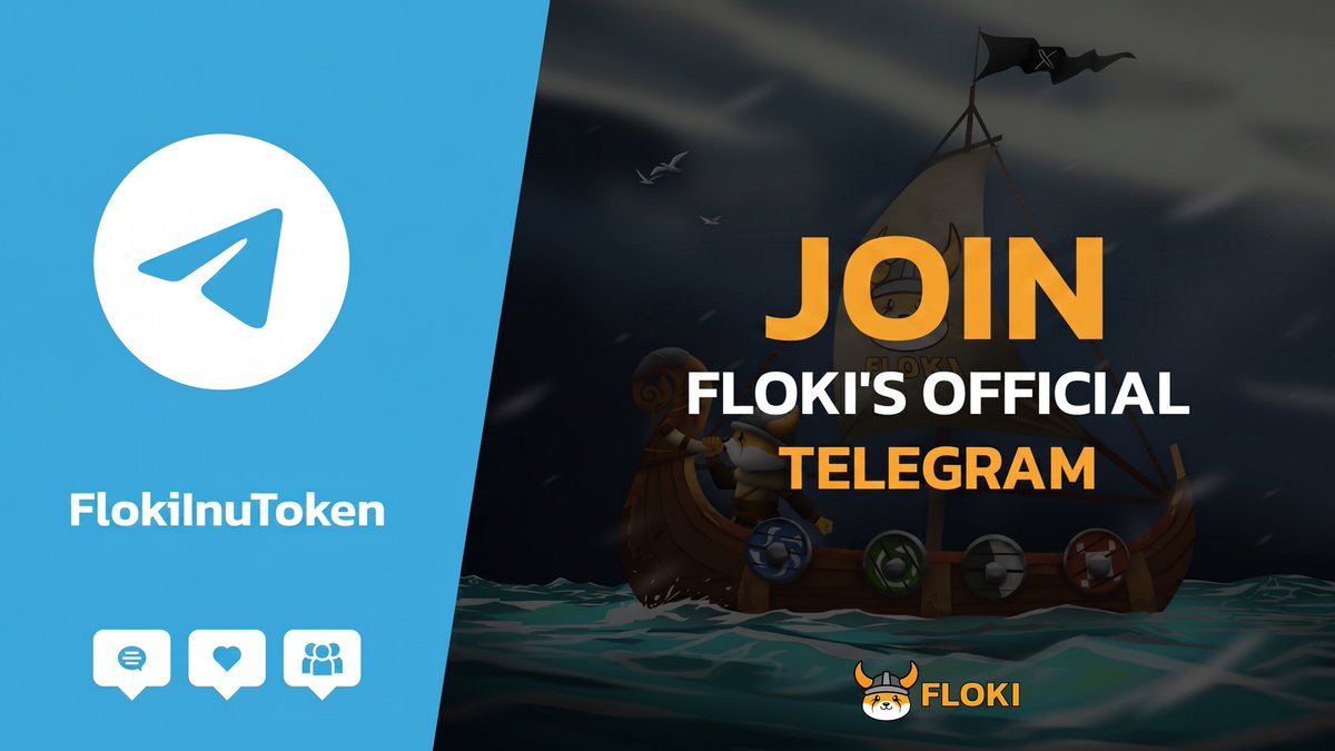 FLOKI's tweet photo. Are you already part of Floki's Telegram community?

We have round-the-clock support from dedicated moderators and engaged community members!

Come have some fun 👉 https://t.co/mRFxCd3y9z https://t.co/5AGm1dl0I0
