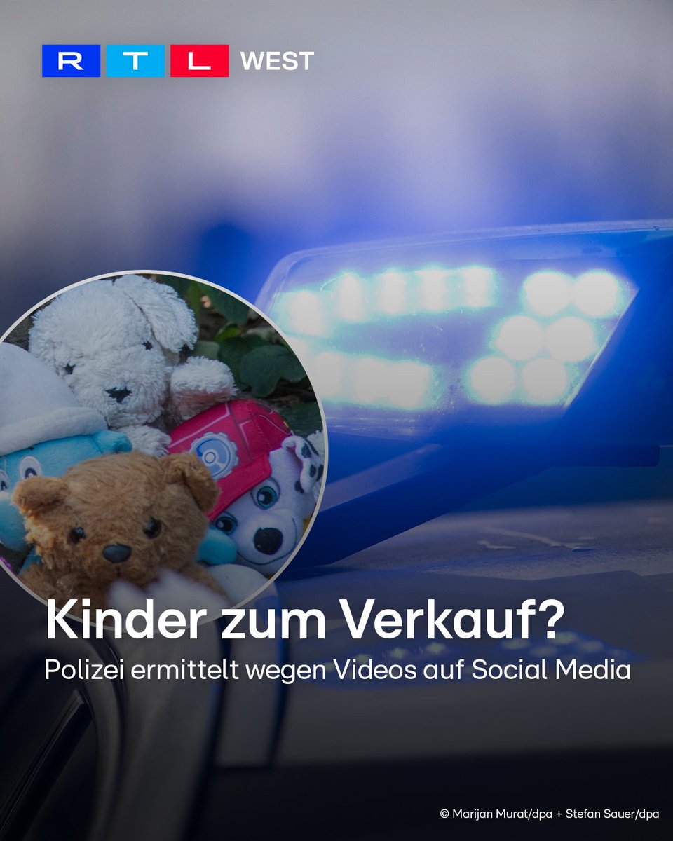RTLWEST's tweet photo. Diese Videos verbreiten sich gerade rasant in den sozialen Medien: Clips, in denen behauptet wird, #Kinder würden über die Verkaufsplattform #Vinted angeboten oder verkauft. Die #Polizei #Dortmund kennt die Videos und hat ein #Strafverfahren eingeleitet. Ob an den Behauptungen etwas dran ist oder ob es sich um Fälschungen handelt, ist derzeit noch unklar. Genau das ist nun Gegenstand der laufenden #Ermittlungen. Die Polizei betont, die Hinweise sehr ernst zu nehmen. Gleichzeitig appellieren die Beamten, die Videos nicht ungeprüft weiterzuverbreiten und Spekulationen zu vermeiden. Wer verdächtige #Anzeigen entdeckt, soll diese melden und mögliche Beweise sichern.