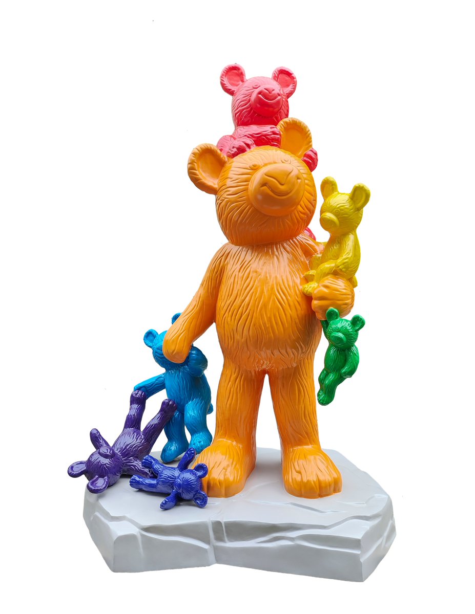 今週の #WeeklyArtPick フロレンティン・ホフマン「RAINBOW BEAR