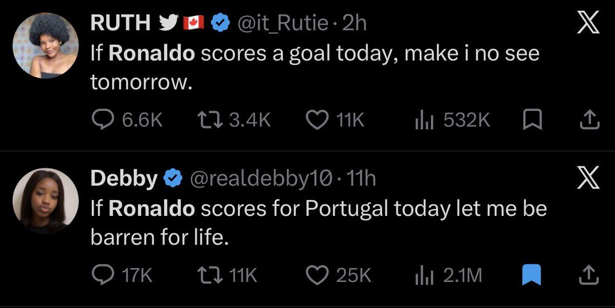 jaydeesport's tweet photo. @adekunle_tv5 What of Ruth as well...they are cursing themselves knowingly. https://t.co/sTJhMgHY1t