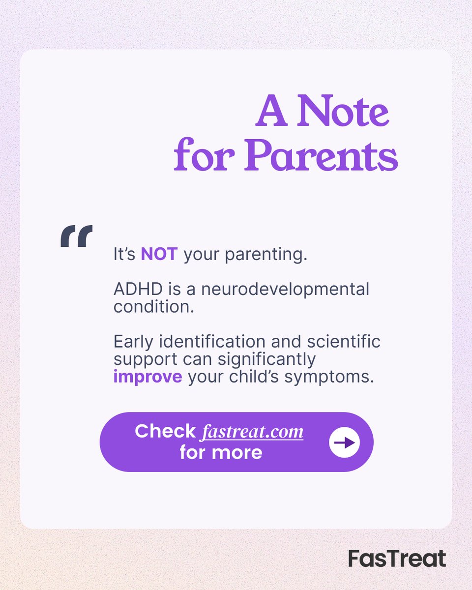 fastreat_'s tweet photo. 🧠 "Is it ADHD, or are they just a really active kid?"
It's a question many parents ask themselves. 💭

ADHD isn't defined by how active a child is — it's about how symptoms impact their ability to function across different settings and over time.
#ADHD #ADHDKids #Parenting https://t.co/kHoSH0PLDj