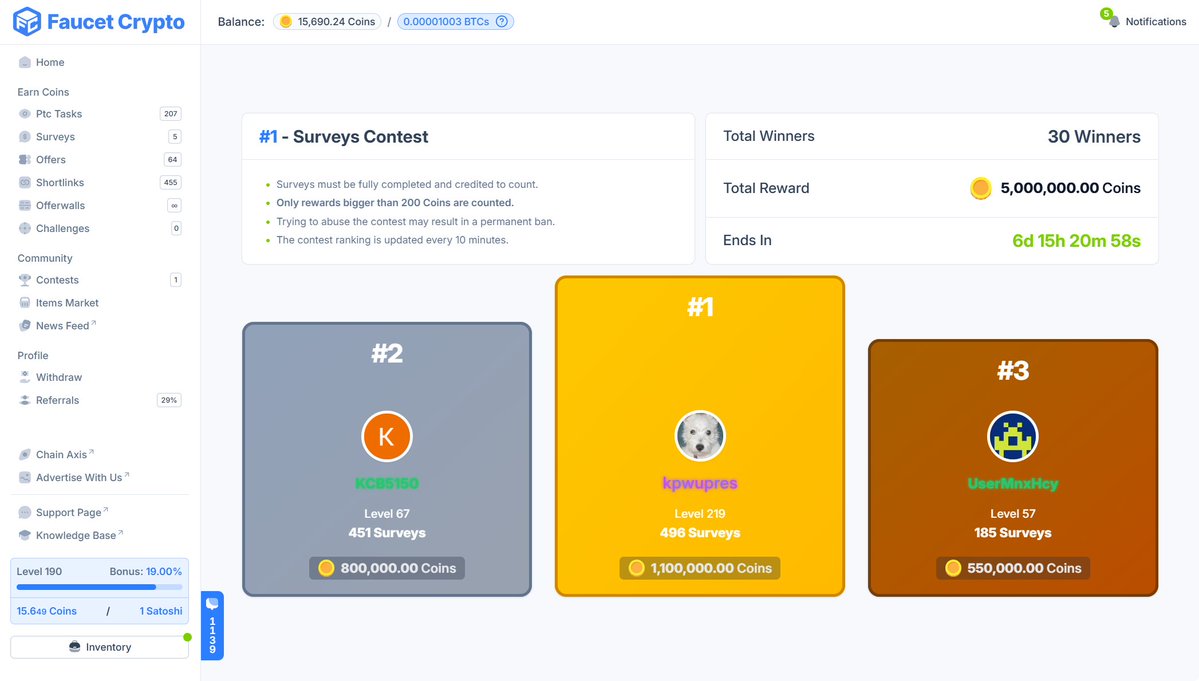 Faucet Crypto tweet media