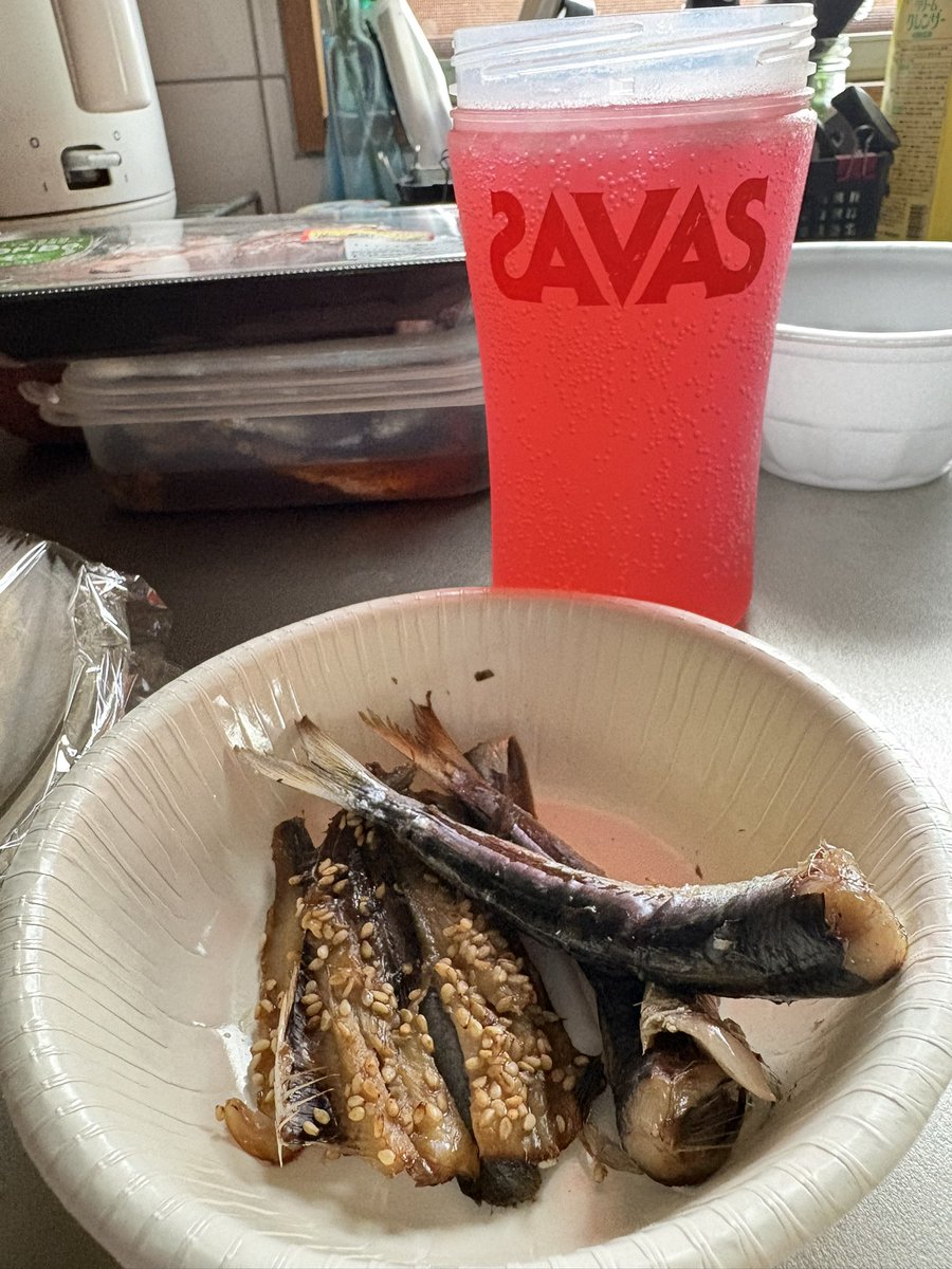 ryokun0814's tweet photo. 1年振りに明け-休みに車中泊釣り🎣

朝マズメからマイワシが爆釣🐟

1時間ちょいで85匹・・・笑

7:30過ぎには帰宅して捌いてました・・・💤

近所にお裾分けで・・・

干物＆みりん干しにしたけど、これも譲渡先が決まり…味見程度しか食べてないけどまじ美味かった❤️💛💚 https://t.co/ffrlCtz5bw
