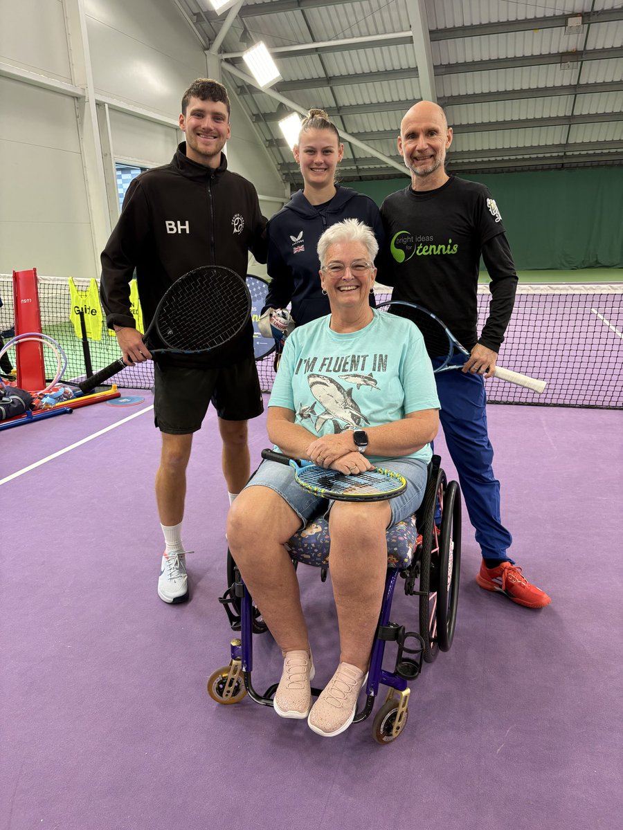 BenHarigtn's tweet photo. Recently, I helped deliver a disability course workshop which was one of the highlights of my career so far. It was run by @mark___bullock and Lily Mills , organised with @EssexTennis. I’m very thankful for the opportunity, I can’t wait to do more in the future 📈 https://t.co/UYC4k7Y76m