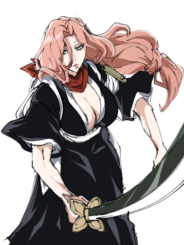 Fav_Ftw69's tweet photo. Yesterday I was able to draw Shoko's mother(In the second image). This is a trial design, there may be changes #Bleach https://t.co/pICUkBERDV