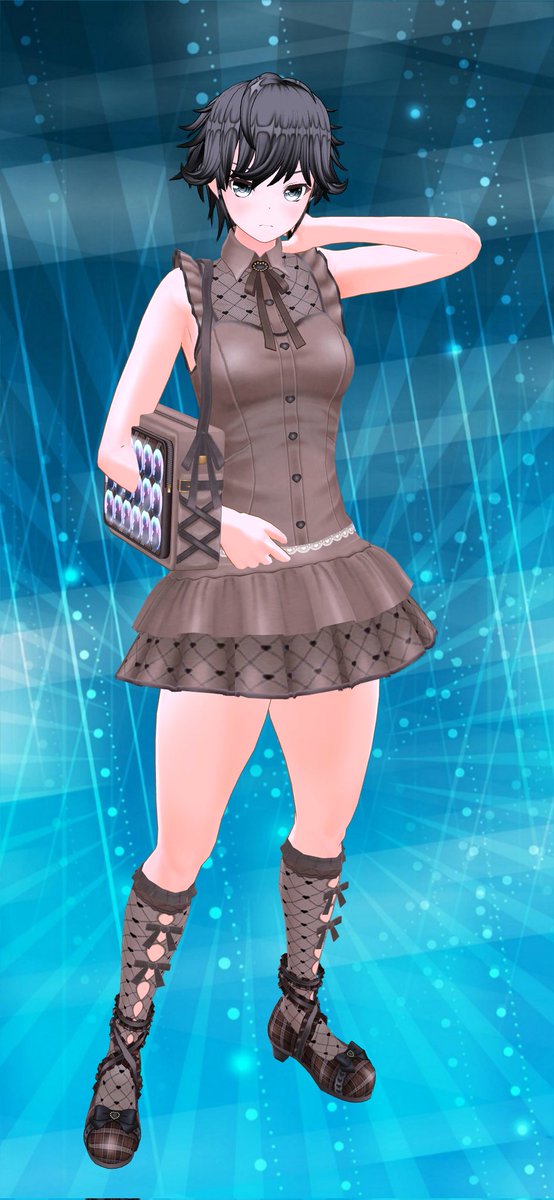 Revanon128_cc's tweet photo. 新衣装の購入
かわいさがある地雷系衣装
茶色がいいな、この色はいい色
#カスタムキャスト https://t.co/XaOkFxwS1P