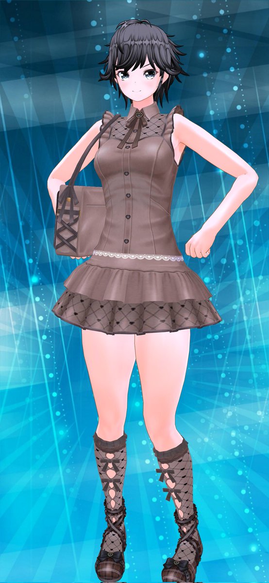 Revanon128_cc's tweet photo. 新衣装の購入
かわいさがある地雷系衣装
茶色がいいな、この色はいい色
#カスタムキャスト https://t.co/XaOkFxwS1P
