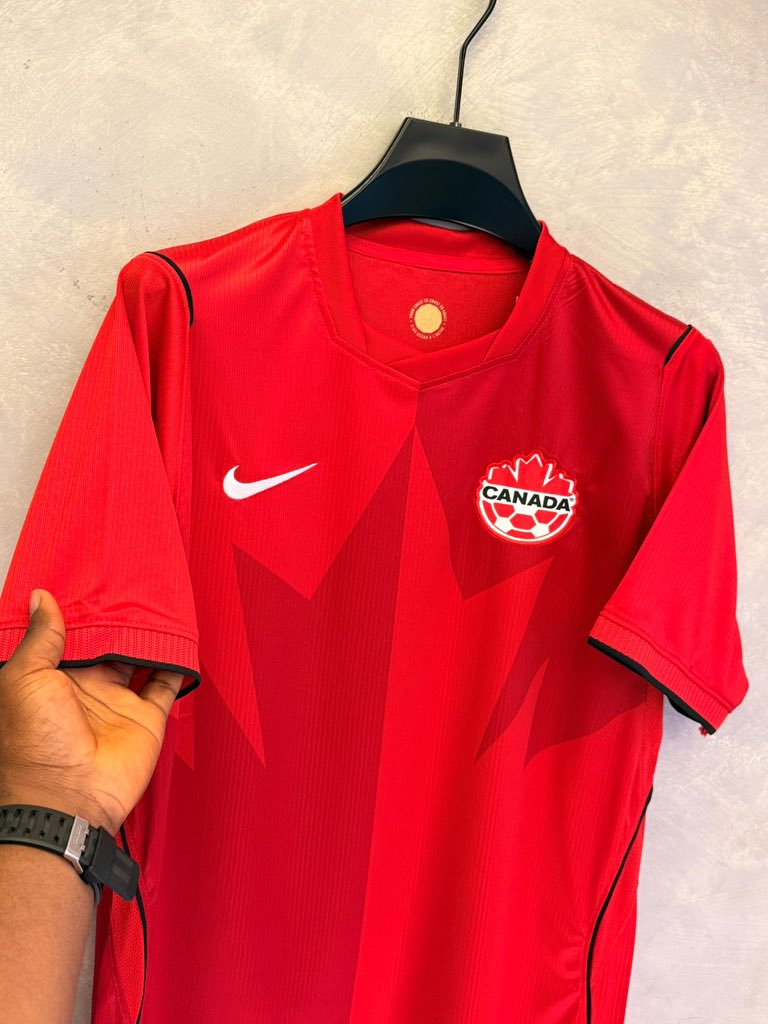 HOMEOFJERSERY's tweet photo. *Good Morning boss🌞*

*CANADA 🇨🇦 2026 WORLD CUP HOME KIT NOW AVAILABLE IN STORE 🏬🤩*

SIZE M-2XL https://t.co/MoJKQaX0A7