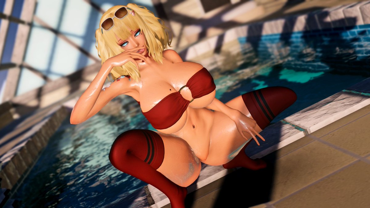 Bunko_ngs's tweet photo. Down for some swimming lesson~? 💦 https://t.co/LD5sOPVfXr