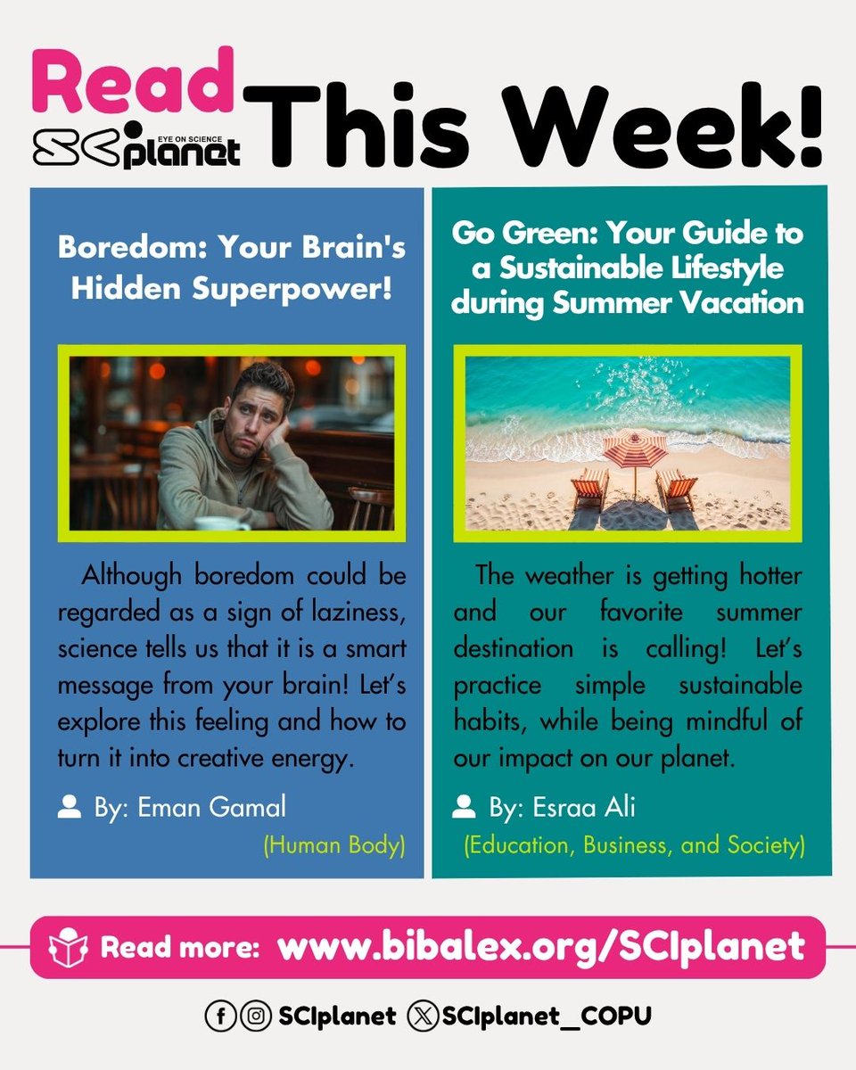 SCIplanet_COPU's tweet photo. Read this Week on "SCIplanet" magazine

📚 https://t.co/xNDMEq1E5B

#SCIplanet #EyeOnScience #Magazine #Articles #Science #ScienceInOurLives #PopularScience #ScienceCommunication #SciComm #New #SCIplanetInAWeek #Read #ReadThisWeek https://t.co/GUxLa3QRqm