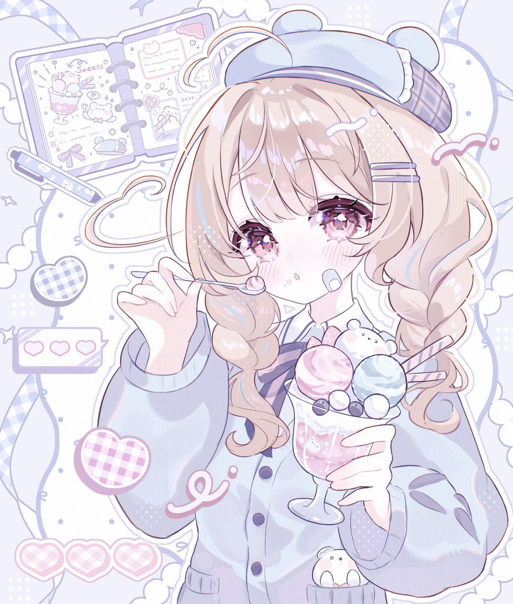 monet_1104's tweet photo. #描き合い募集 

【譲】 簡易イラスト(画像参考) 
【求】OCの衣装デザイン  
納期：〜2ヶ月(要相談)  

リプ、DM、♡から気になった方にお声がけさせていただきます！  かわいい系の衣装デザインが得意な方ぜひお声がけお待ちしております🎀🐈 https://t.co/tIhy5C2vdJ