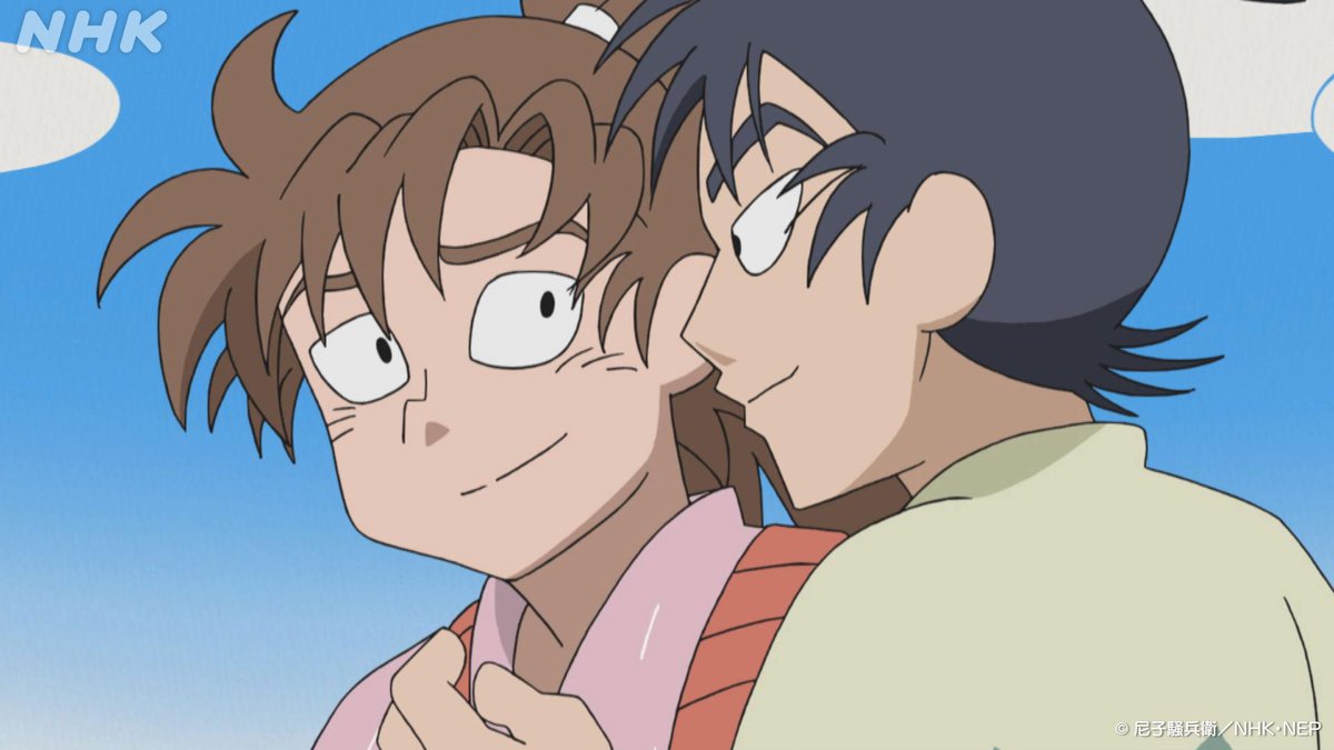 nhk_animeworld's tweet photo. 25(木)の ＃忍たま は
「同室の思い出の段」

ある日、保健委員会の不運にまた巻きこまれた食満先輩と、伊作先輩たちが傷の手当てをしていた。

あやまる乱太郎たちに「これもオレの勝負の一つだ」と言い、伊作先輩が一年生だったころの話を始める

🔽NHK ONE配信はこちら
https://t.co/qunQuZHhYk https://t.co/ePeXe1eFj6