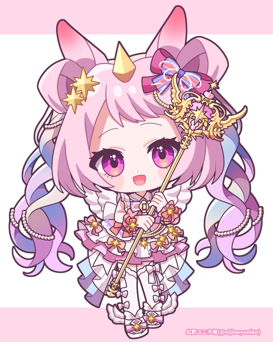 kanoo_829's tweet photo. 🎁6月イラスト企画🎁
虹野ユニ子様のミニキャライラストを描かせていただきました。
ご参加ありがとうございました！
#ユニすたあーと https://t.co/LcrMstq9Ee
