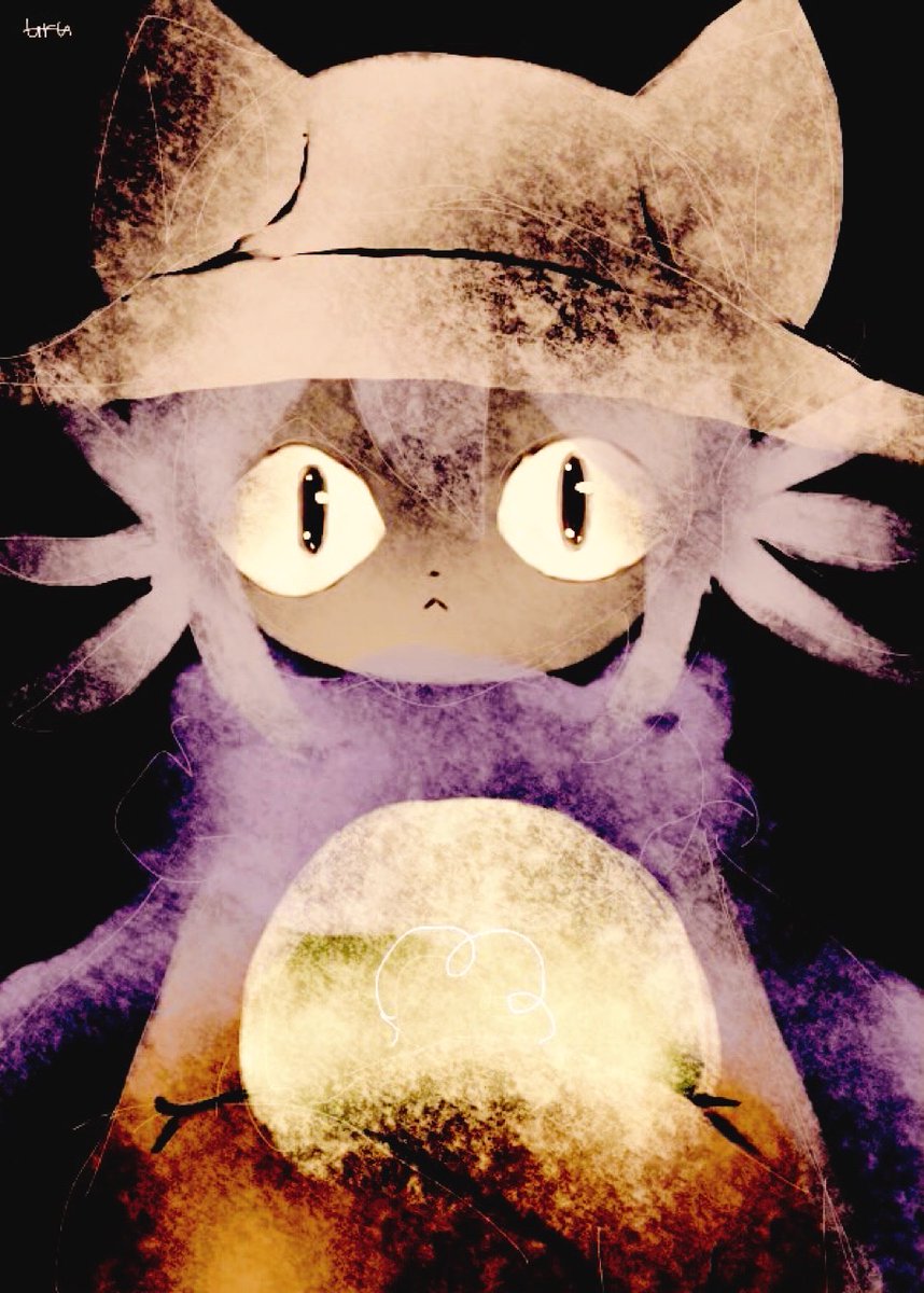 だいぶ昔の絵ですが、ニコちゃんのファンアート💡🐾