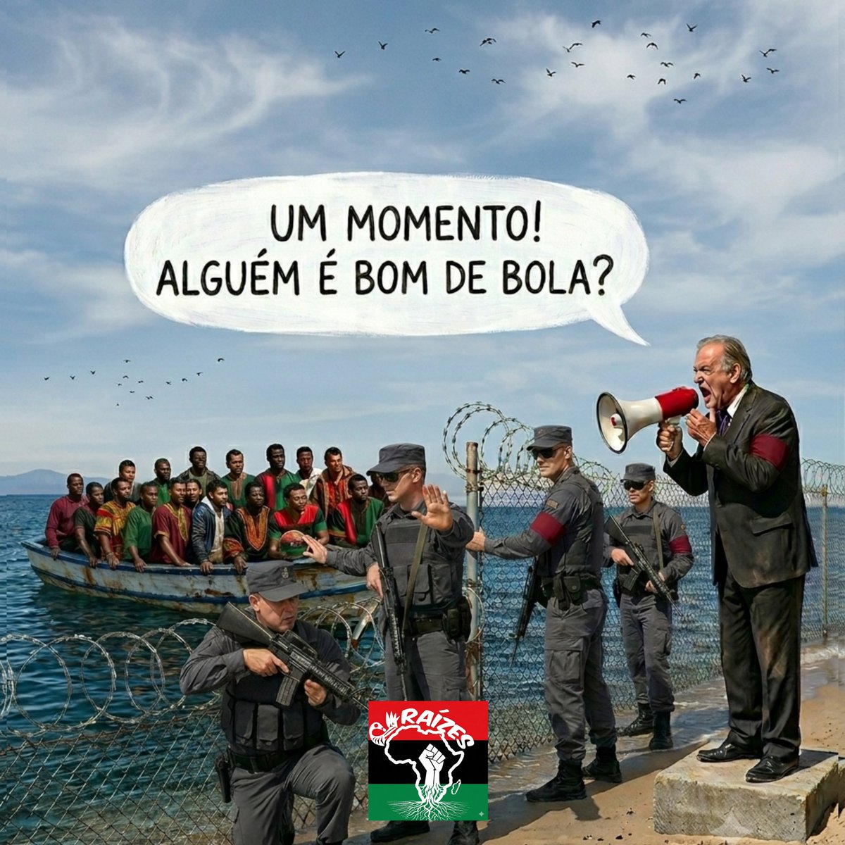 DN_RaizeS's tweet photo. Para os países europeus, o corpo negro só é bem-vindo quando serve ao entretenimento. https://t.co/XrHmsqdmMJ