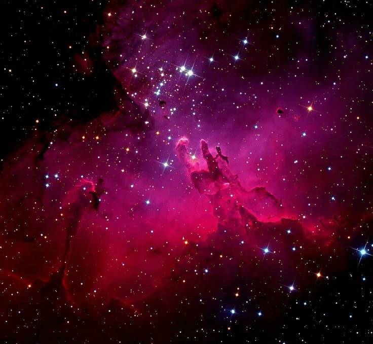 quarks2_quasars's tweet photo. Pillars of Creation ✨ https://t.co/QlTAfbeHoA