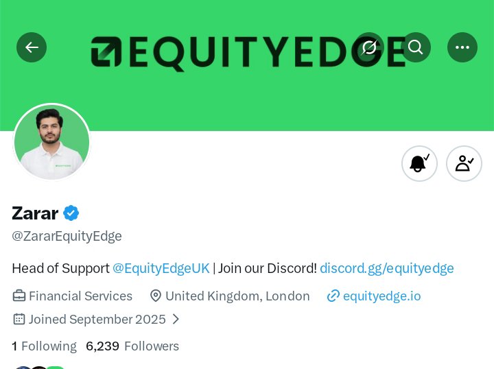 HabatechHQ's tweet photo. @ZararEquityEdge @EquityEdgeUK @ZararEquityEdge This opportunity could be a game changer for an aspiring trader like me. An instant funded account would not only provide the capital needed to scale but also the chance to prove consistency, discipline, and risk management in the live markets. https://t.co/3MQUsFTQ7P