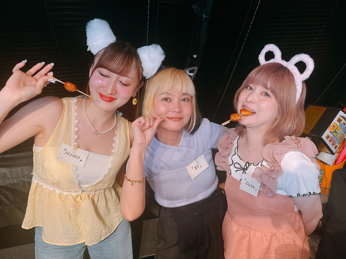 くまねこねこランド レポ⑤ チェキは“くまねこねこランド”のキャスト