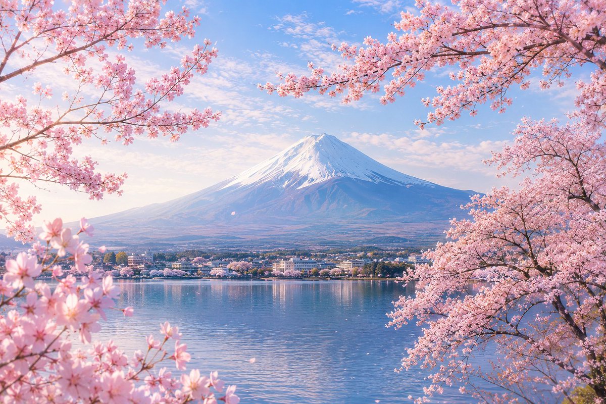 Rahul_3441's tweet photo. Created these images using ChatGPT by giving  reference images of pichwai art, and cherry blossoms of Japan. I also created my own portrait in anime style.
#pichwaiart #cheeryblossom https://t.co/3yE4kTO740