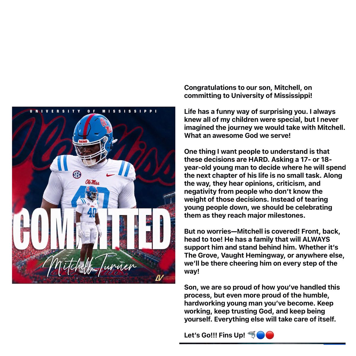 LassandraT's tweet photo. So proud of you @mitchellupnxt! People will always have something to say about a story they know nothing about. We’re so proud of the way you’ve learned to block out the noise, stay focused, and keep working. Your character will always speak louder than the opinions of others. https://t.co/sPOma8zRPU
