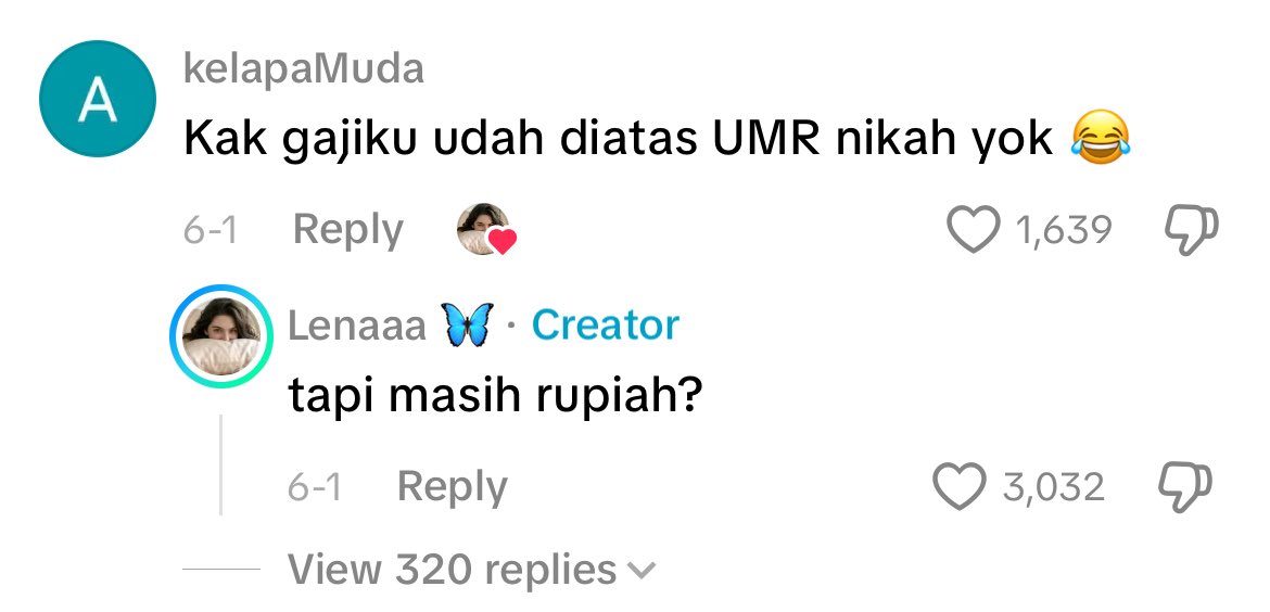 discoriaa's tweet photo. nemun ini di comment tiktok😭 https://t.co/uF4knXAur2