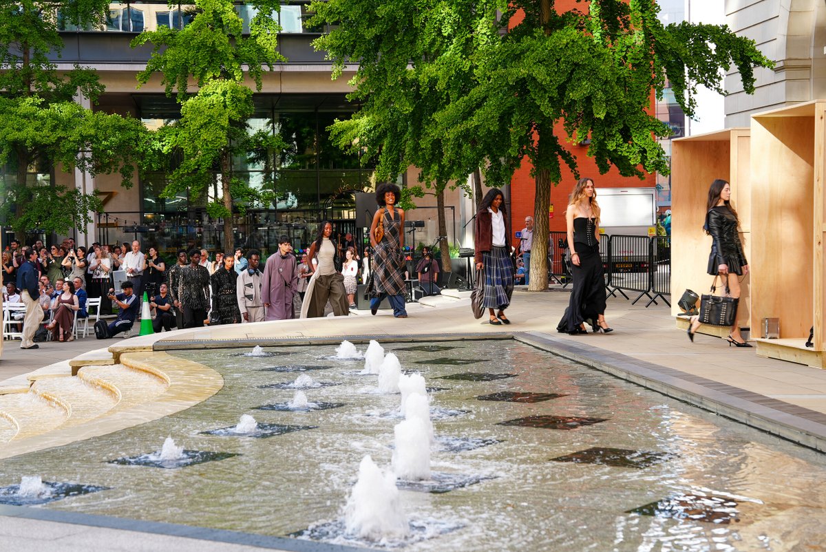 Brindleyplace's tweet photo. We’re still reeling from the amazing BCU 1000 Threads Fashion Show that took place in Central Square last Thursday.

It was a privilege to host such a high-profile event in the heart of Brindleyplace, showcasing the versatility of our stunning public realm. Central Square provided a truly unique backdrop to the show, bringing together creativity, innovation and community in one of Birmingham’s most distinctive waterside destinations.

The event also highlighted the value of collaboration. We worked closely with Lee Lapthorne, Joe Turvey, Alison Rapsey and many more staff from Birmingham City University behind the scenes or months and greatly value the partnership we have built. The annual fashion show demonstrates what can be achieved when organisations come together to celebrate local talent, creativity and ambition.

If you’re looking for office space in a prestigious waterside location with exceptional public spaces capable of hosting memorable events, Brindleyplace offers the perfect setting. Or perhaps you'd simply like an office with a front-row seat to some of Birmingham’s most exciting events!

Congratulations to everyone involved in delivering such a fantastic evening. We’re already looking forward to next year.