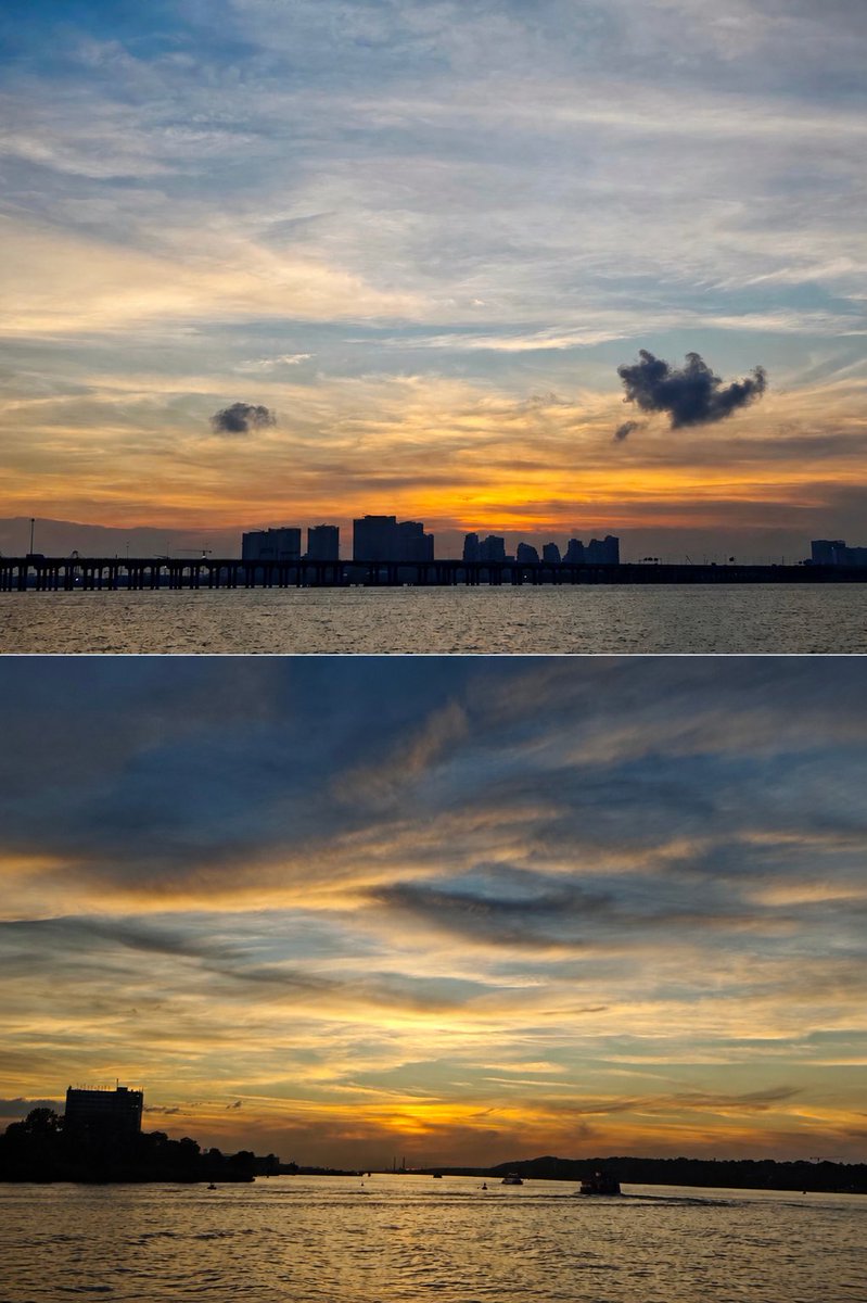 Snow_Skyver's tweet photo. Shenzhen &amp; Hamburg
Different cities have similar sunsets. https://t.co/OV2dB5kxH9