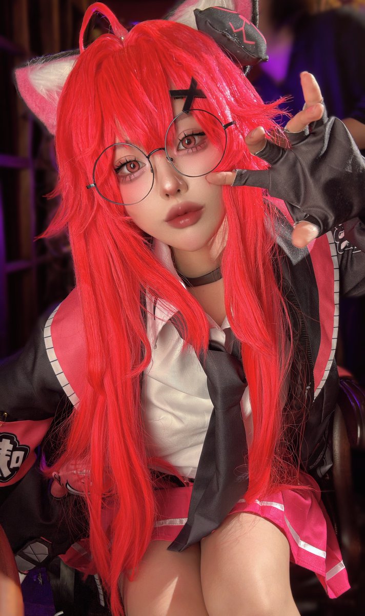 VERYVERY_HOT's tweet photo. #NTE 

ナナリのコスプレしてきたよ✌️
似合ってる？ https://t.co/ayFj3xYjr6