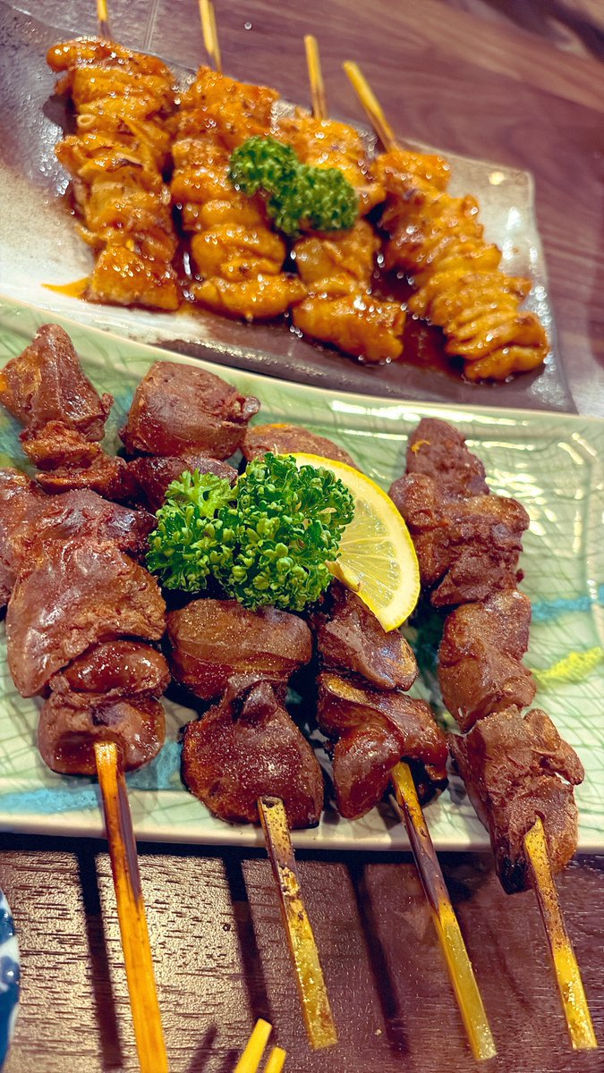 tetenchou's tweet photo. 魚介だけじゃなく焼き鳥も絶品！🐤 https://t.co/eOXhVv7LEL
