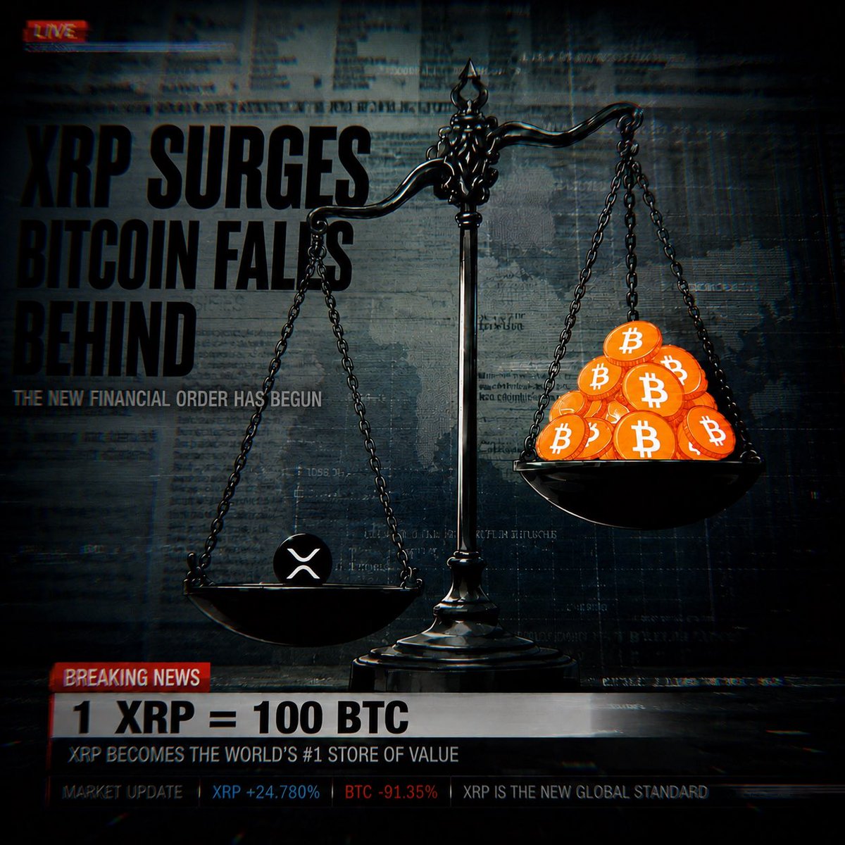 GENESISonxrp's tweet photo. The future has already been written. XRP was always the destination.

1 XRP = 100 BTC

#Bridge2Xrp #XRPL https://t.co/4QkSaVfqB6