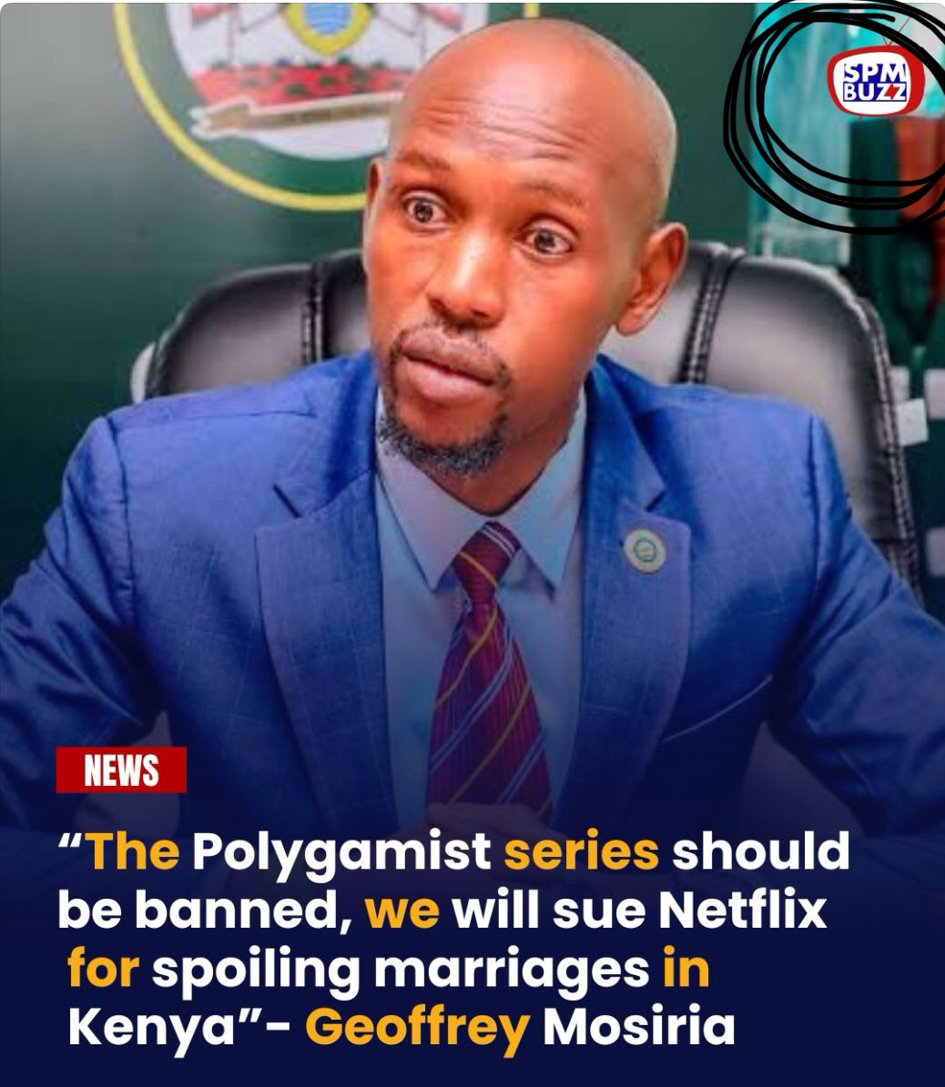 AlgoTeacher's tweet photo. The Polygamist is so controversial, Kenya wants to sue Netflix. https://t.co/Cu285PXc8P