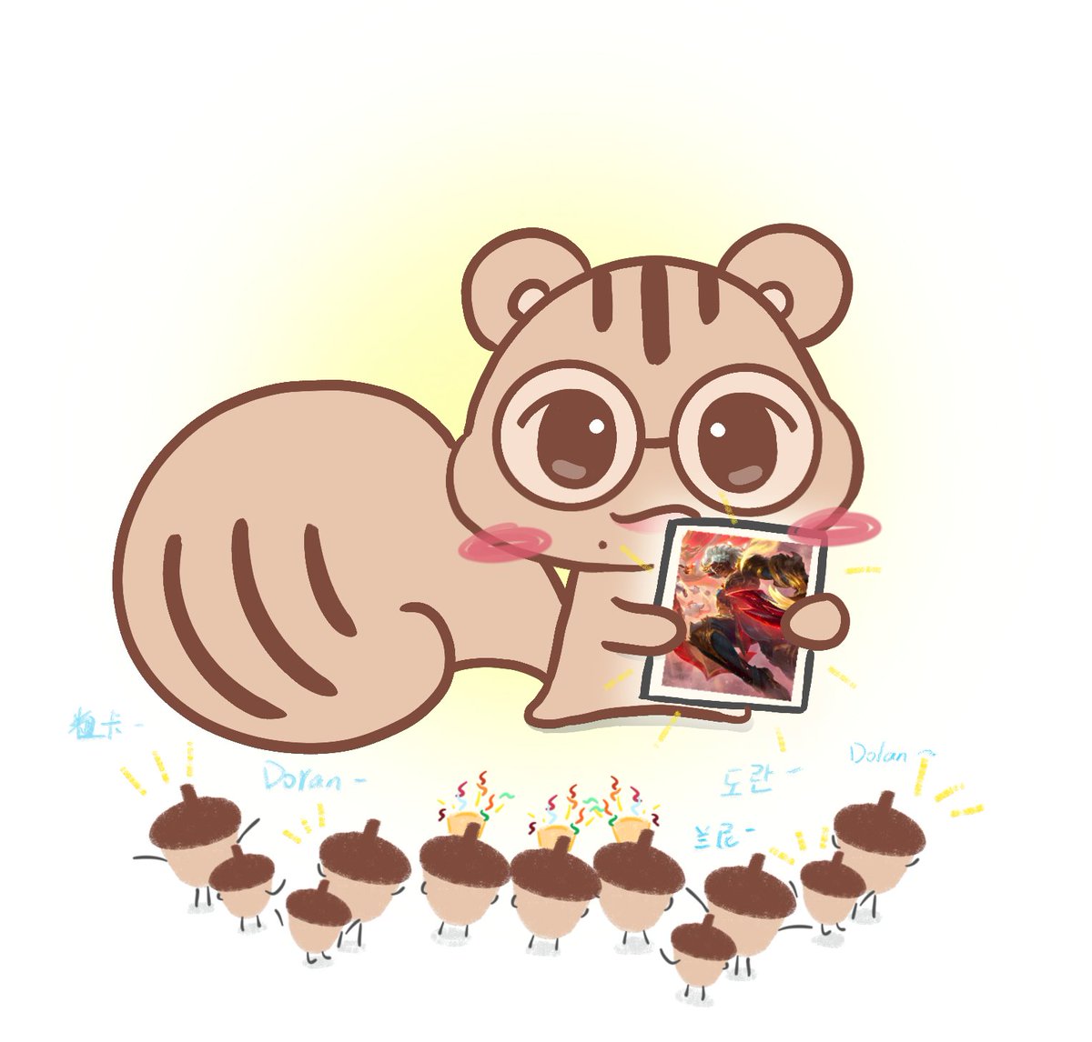 Doris_ahhhh's tweet photo. 🐿️ 与 狼母冠军skin🎉🫳🏻🐿️
#Doran https://t.co/GJINKnAt8e