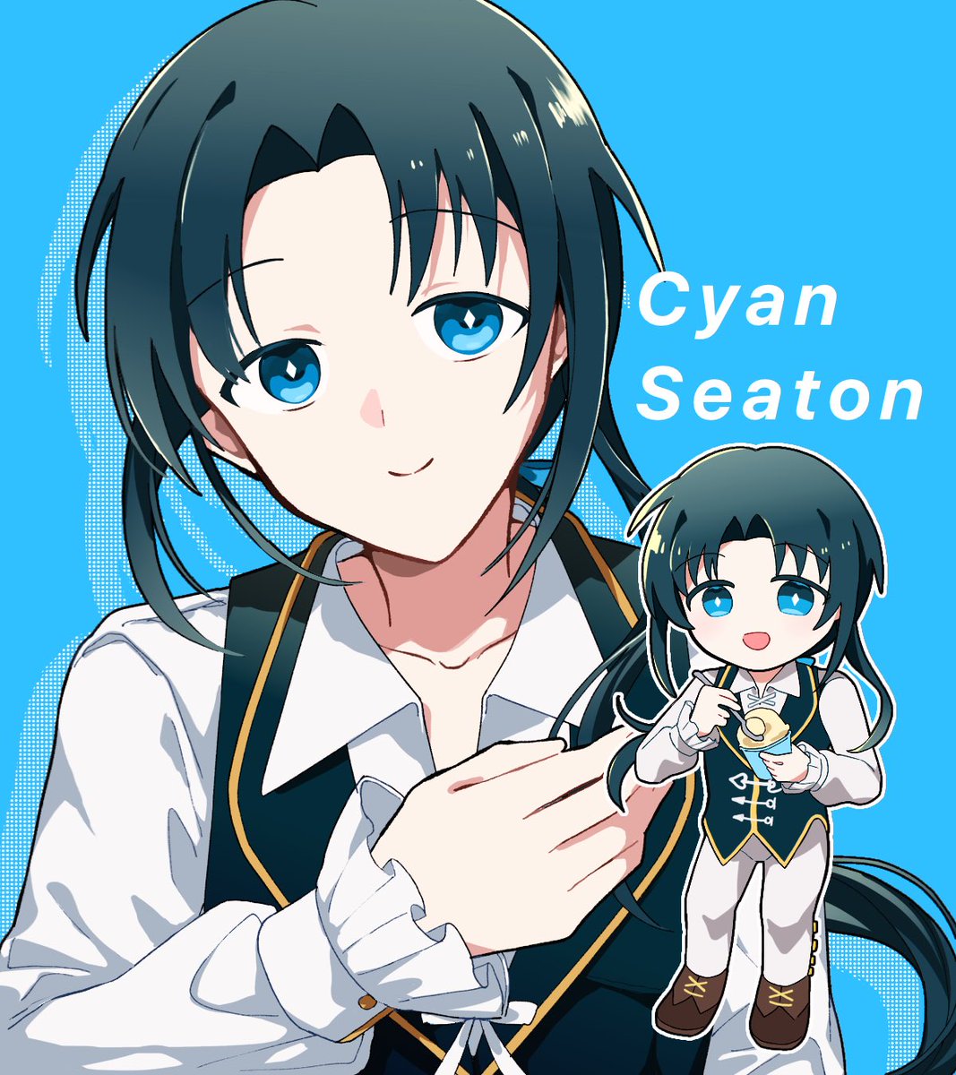 mendako_214's tweet photo. 海賊創作　
シアン/ベリル/ニコル/オブシウス
#OCㅤㅤ https://t.co/0FY53ALCaP