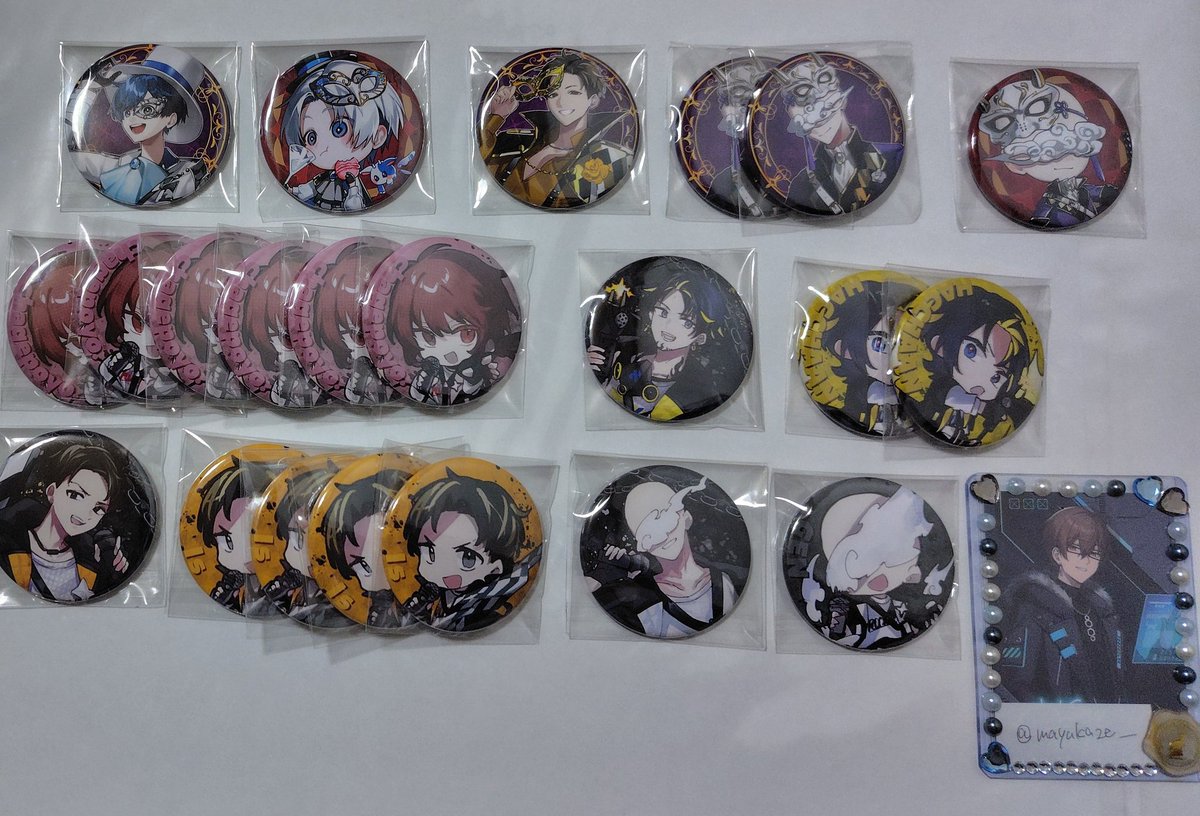 mayukaze_'s tweet photo. 缶バ ウエハース コースター ステッカー 交換 譲渡
求：👓️ or ALT金額+送料
譲：写真参照
8/29✈️フェス手渡し or 郵送希望
譲渡・郵送の場合メルカリ経由
お気軽にお声掛けください

#アルジャン交換譲渡
#あもんぴーず交換譲渡
#オレビバ交換譲渡
#スペフェス交換譲渡 https://t.co/BPnpQ1GlTa